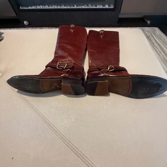 VINCE CAMUTO KABO 2 LEATHER TALL RIDING BOOTS NEW SZ 7.5 - Picture 6 of 7
